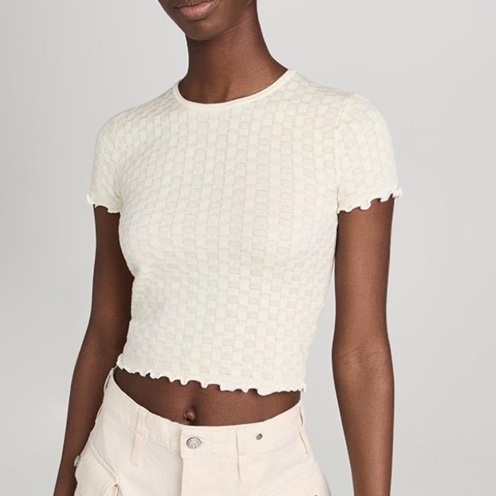 Guest in Residence Checker Baby Tee